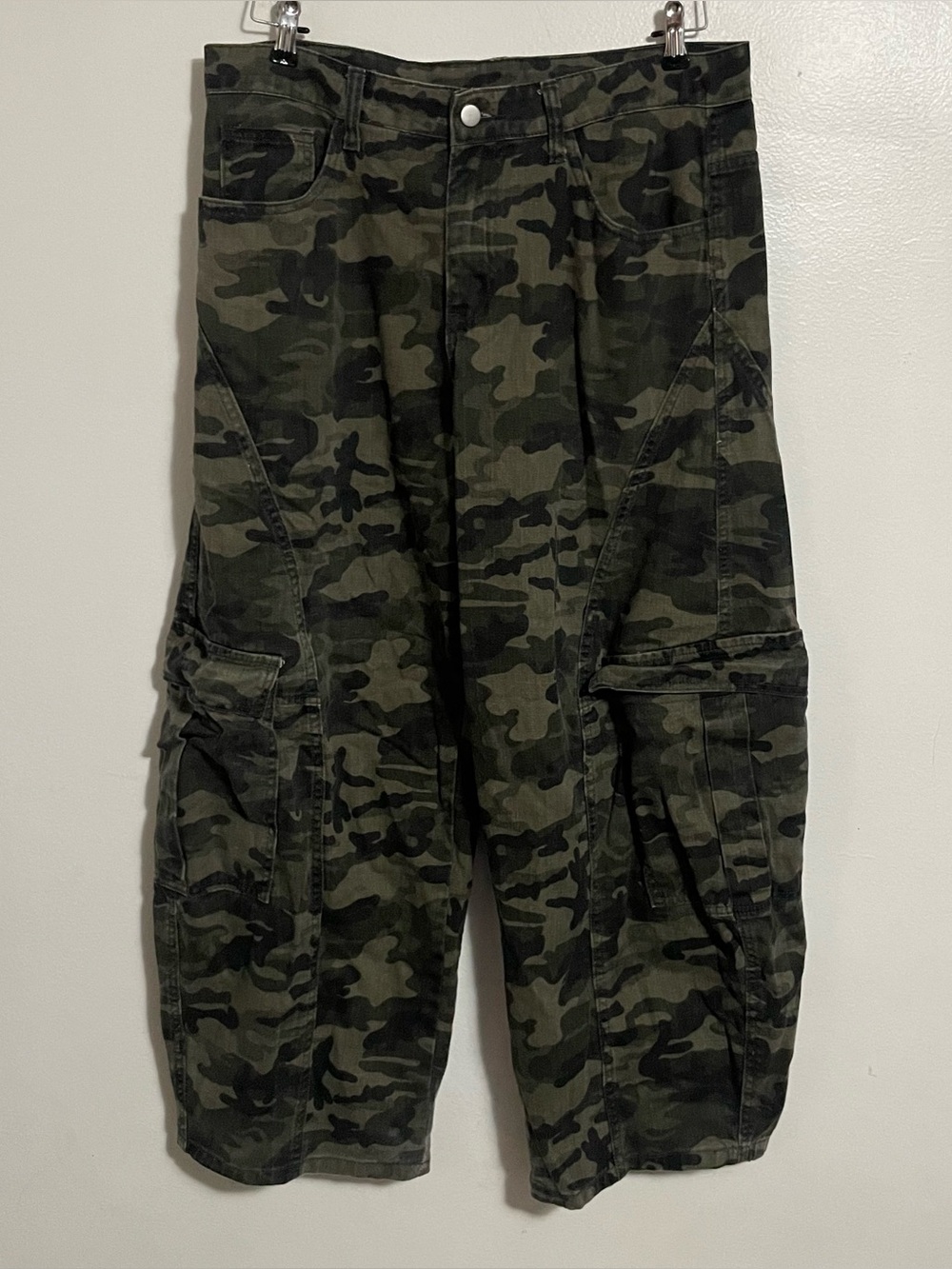 Streetwear Baggy Camo Cargo Pants